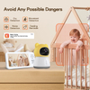 TL-BM501 Tuya Smart Baby Camera with 5 Inch Screen Monitor 